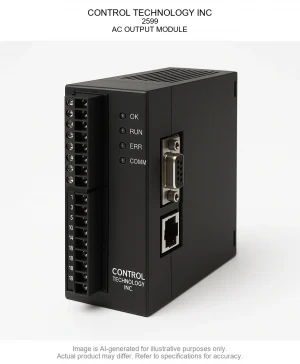 CONTROL TECHNOLOGY INC; 2599; AC OUTPUT MODULE