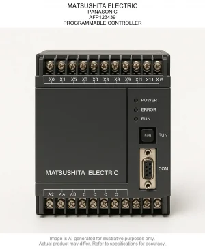 MATSUSHITA ELECTRIC; PANASONIC; AFP123439; PROGRAMMABLE CONTROLLER