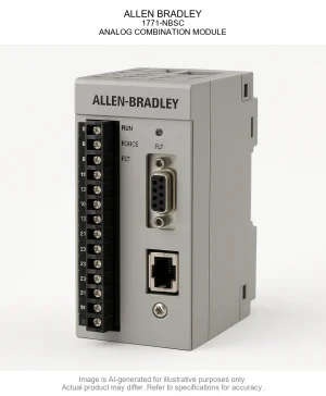 ALLEN BRADLEY; 1771-NBSC; ANALOG COMBINATION MODULE