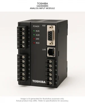 TOSHIBA; GAD668##S; ANALOG INPUT MODULE