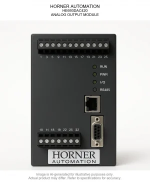 HORNER AUTOMATION; HE693DAC420; ANALOG OUTPUT MODULE