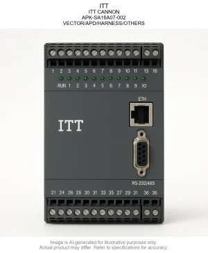 ITT; ITT CANNON; APK-SA16A07-002; VECTOR/APD/HARNESS/OTHERS