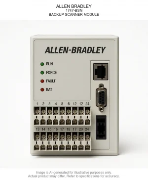 ALLEN BRADLEY; 1747-BSN; BACKUP SCANNER MODULE