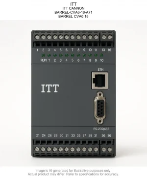 ITT; ITT CANNON; BARREL-CVA6-18-A71; BARREL CVA6 18
