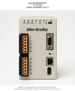 ALLEN BRADLEY; 1771-CX25; CABLE ASSEMBLY PLC-5