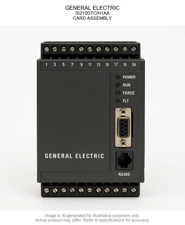 GENERAL ELECTRIC; IS210DTCIH1AA; CARD ASSEMBLY