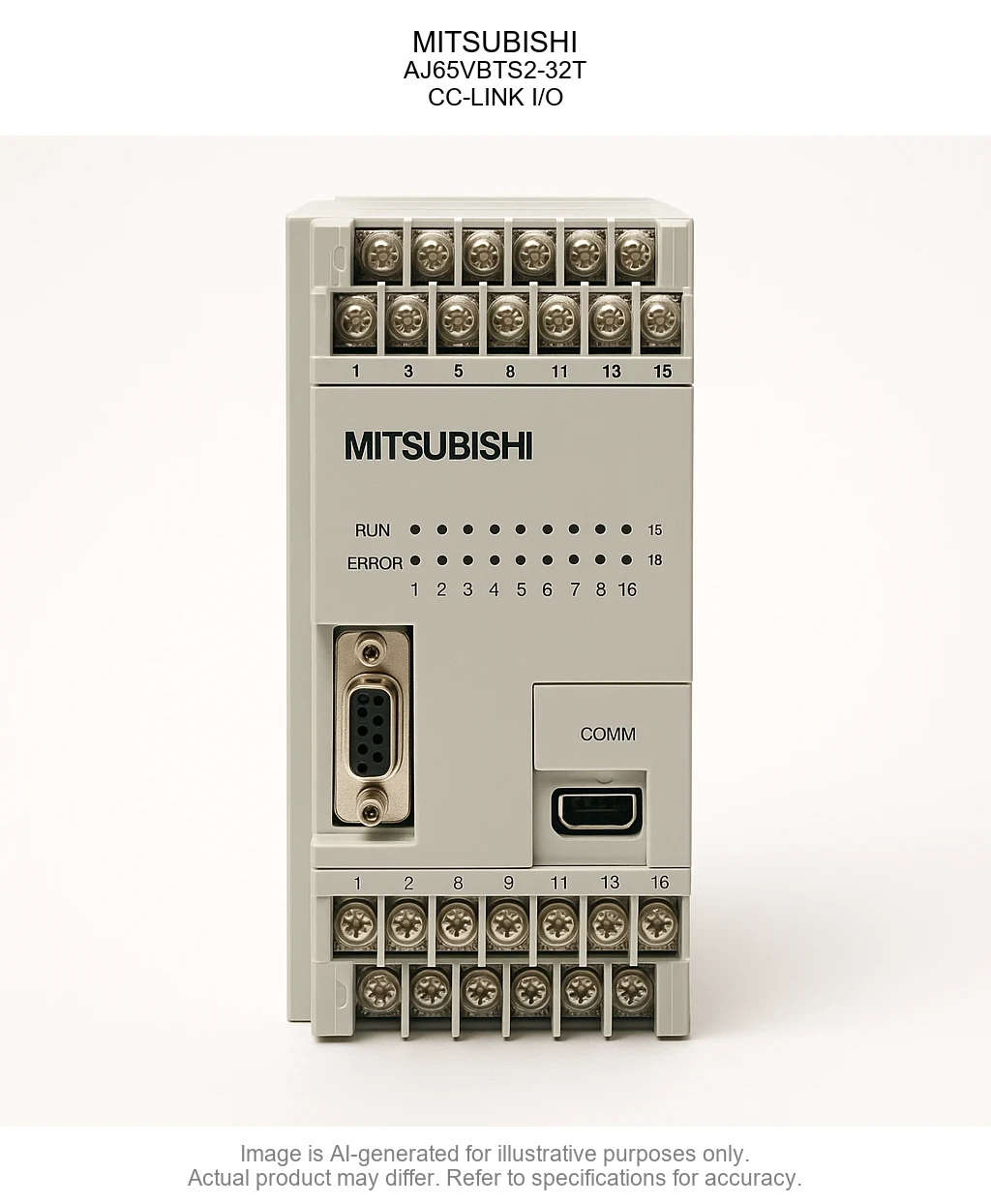 MITSUBISHI; AJ65VBTS2-32T; CC-LINK I/O