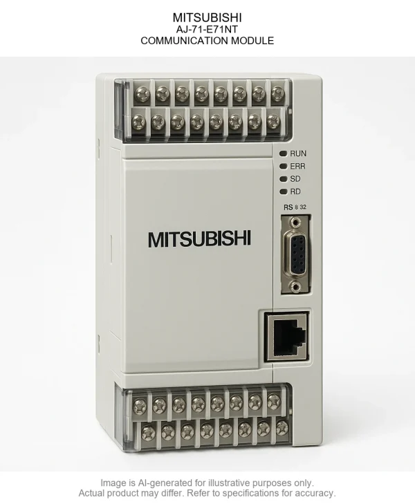 MITSUBISHI; AJ-71-E71NT; COMMUNICATION MODULE