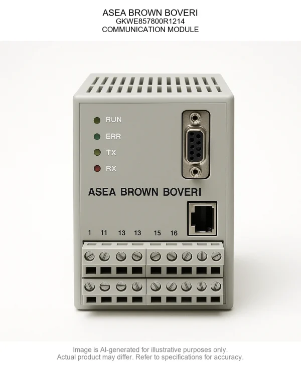 ASEA BROWN BOVERI; 3BSE041882R1; COMMUNICATION MODULE