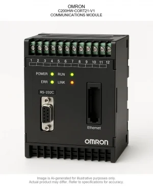 OMRON; C200HW-CORT21-V1; COMMUNICATIONS MODULE
