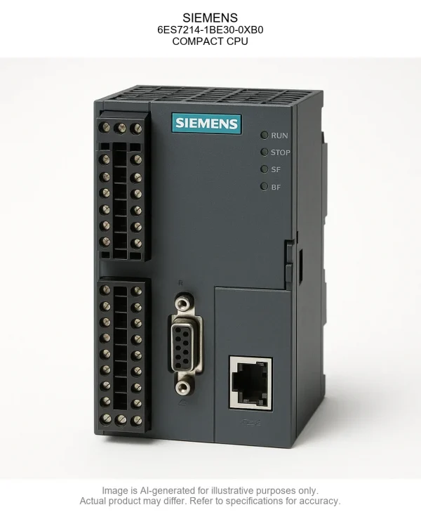 COMPACT20CPU.webp SIEMENS; 6ES7313-6BE01-0AB0; COMPACT CPU