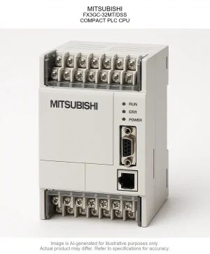 MITSUBISHI; FX3GC-32MT/DSS; COMPACT PLC CPU