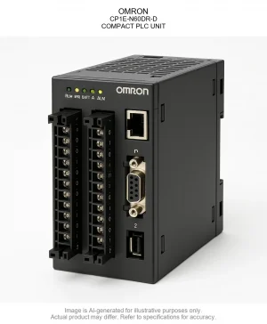 OMRON; CP1E-N60DR-D; COMPACT PLC UNIT