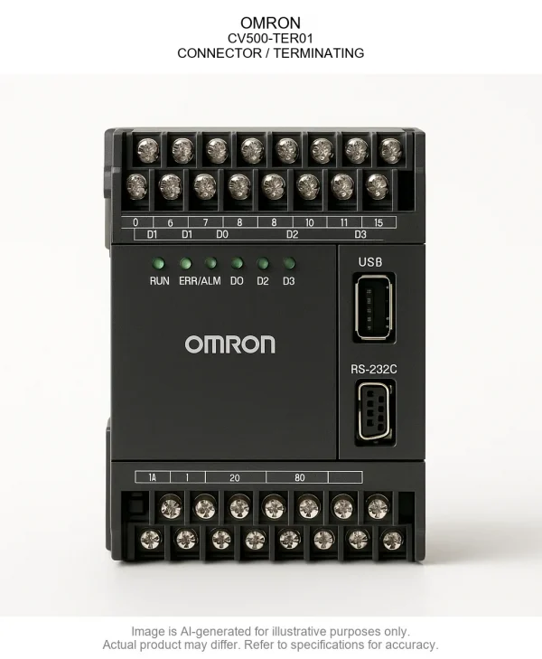 OMRON; CV500-TER01; CONNECTOR / TERMINATING