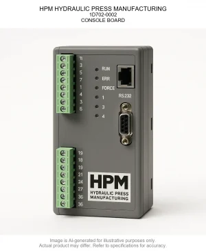 HPM HYDRAULIC PRESS MANUFACTURING; 1D702-0002; CONSOLE BOARD