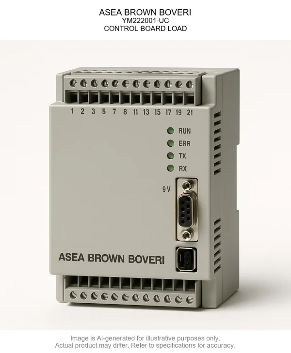 ASEA BROWN BOVERI; YM222001-UC; CONTROL BOARD LOAD