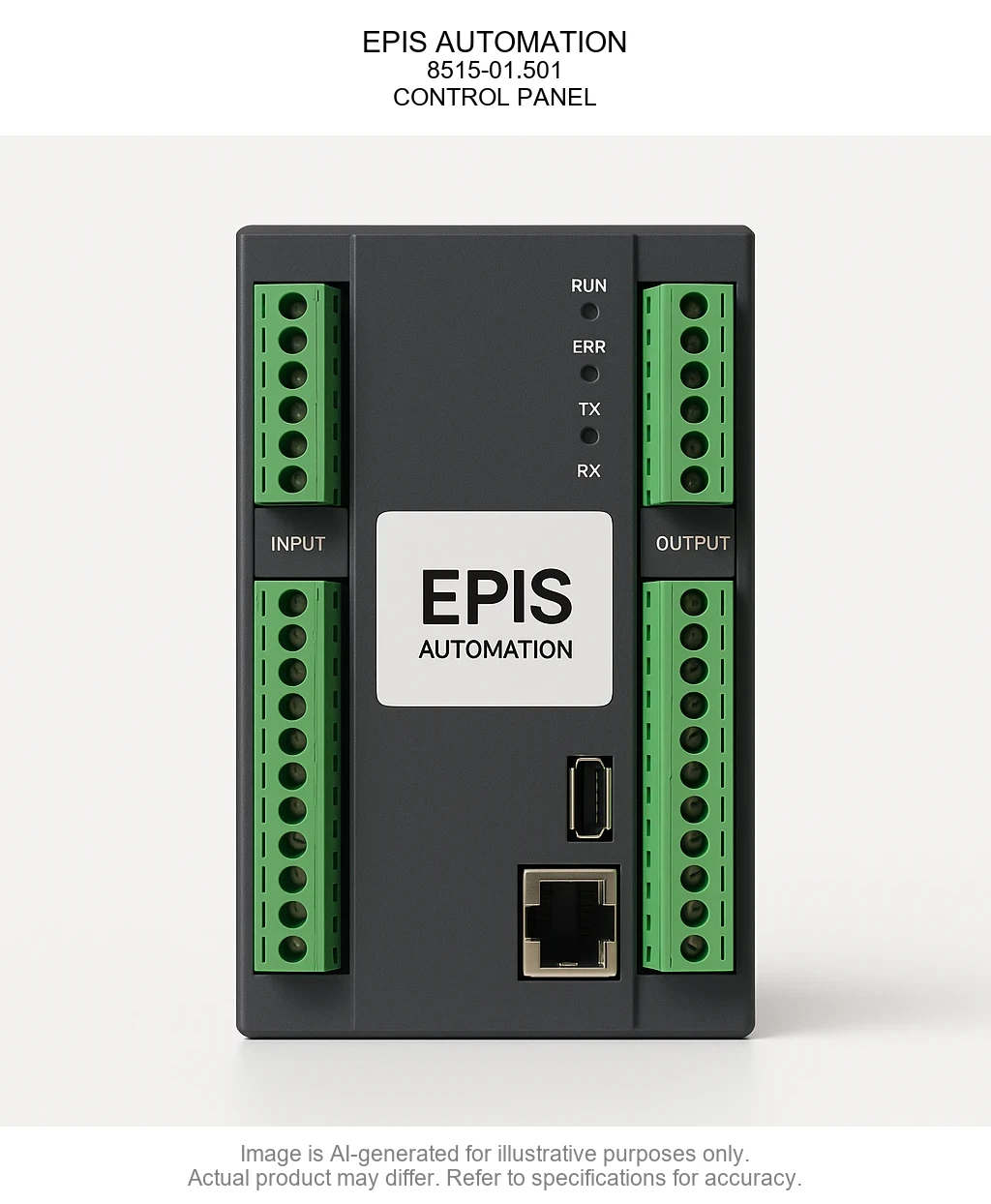 EPIS AUTOMATION; 8515-01.501; CONTROL PANEL