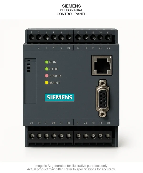 CONTROL20PANEL.webp SIEMENS; 6FC3360-0AA; CONTROL PANEL