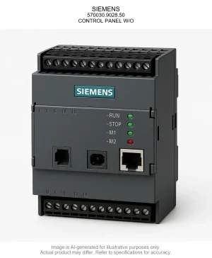 SIEMENS; 570030.9028.50; CONTROL PANEL W/O