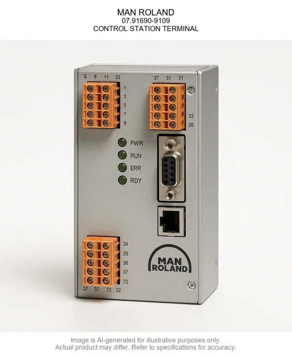 MAN ROLAND; 07.91690-9109; CONTROL STATION TERMINAL