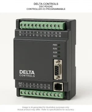 DELTA CONTROLS; DSC-R2424E; CONTROLLER I/O PROGRAMMABLE
