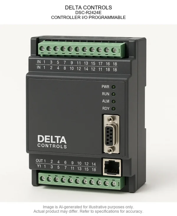 DELTA CONTROLS; DSC-R2424E; CONTROLLER I/O PROGRAMMABLE