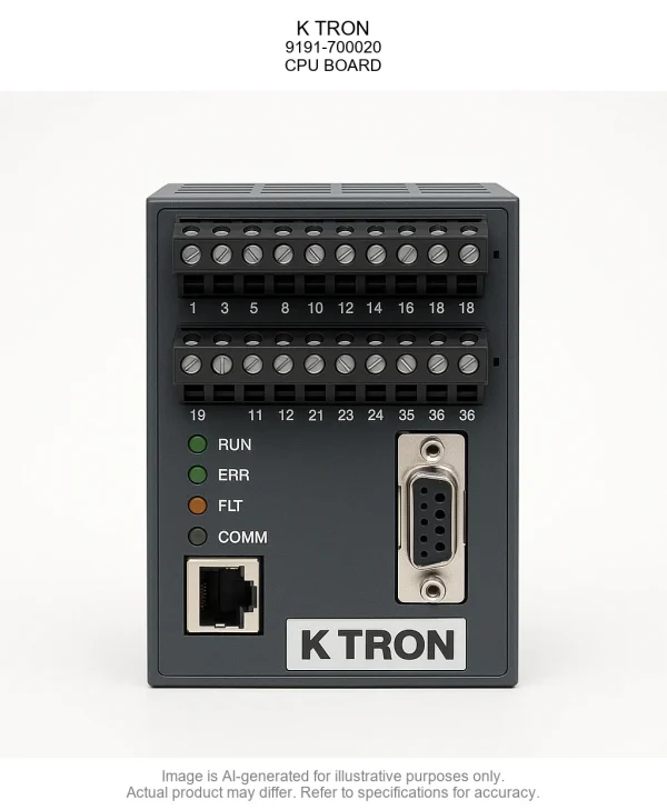 K TRON; 9191-700020; CPU BOARD