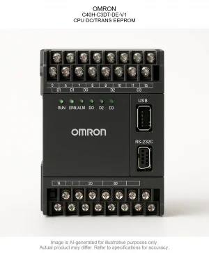 OMRON; C40H-C3DT-DE-V1; CPU DC/TRANS EEPROM