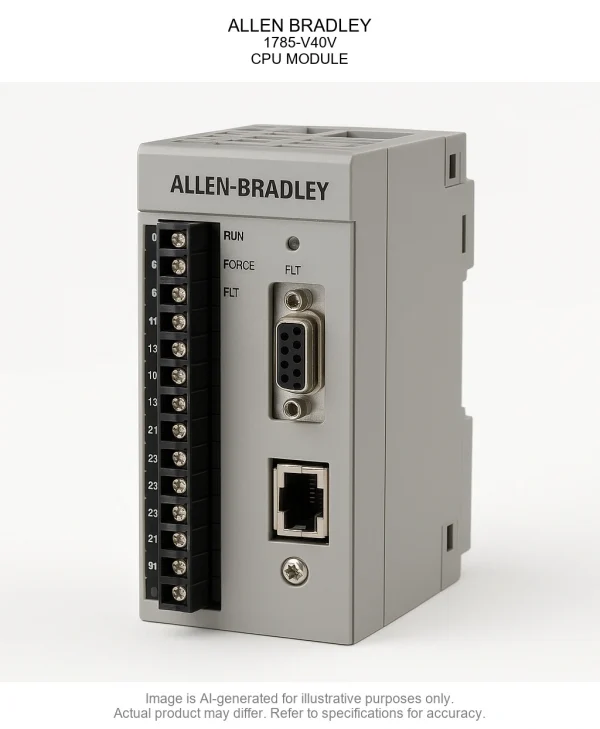 ALLEN BRADLEY; 1785-V40V; CPU MODULE