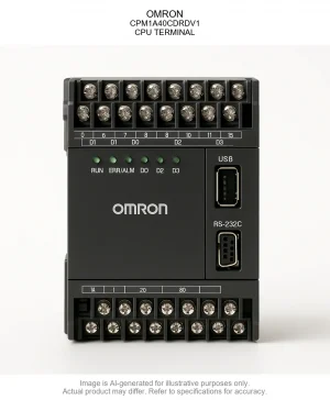 OMRON; CPM1A40CDRDV1; CPU TERMINAL