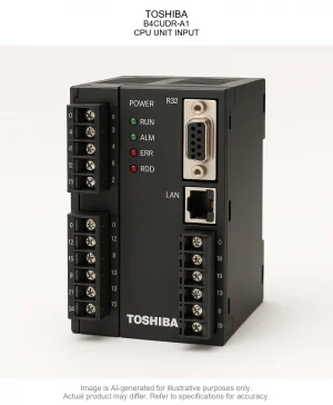 TOSHIBA; B4CUDR-A1; CPU UNIT INPUT