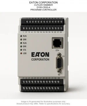 EATON CORPORATION; CUTLER HAMMER; D100-CR20-A; PROGRAM CONTROLLER