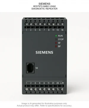SIEMENS; 6ES7972-0AB01-0XA0; DIAGNOSTIC REPEATER