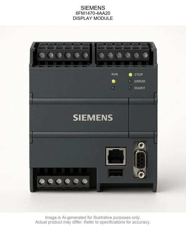 SIEMENS; 6FM1470-4AA20; DISPLAY MODULE