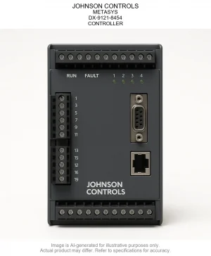 JOHNSON CONTROLS; METASYS; DX-9121-8454; CONTROLLER