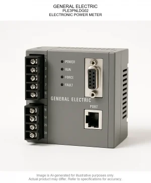 GENERAL ELECTRIC; PLE3PNLDG02; ELECTRONIC POWER METER