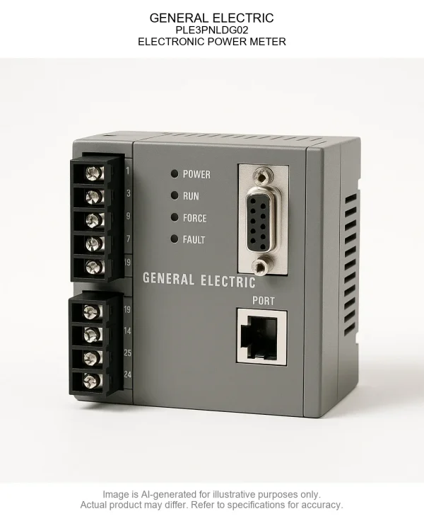 ELECTRONIC20POWER20METER.webp GENERAL ELECTRIC; PLE3PNLDG02; ELECTRONIC POWER METER