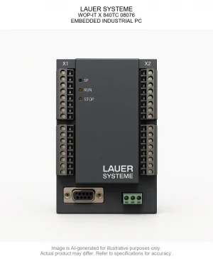 LAUER SYSTEME; WOP-IT X 840TC 08076; EMBEDDED INDUSTRIAL PC