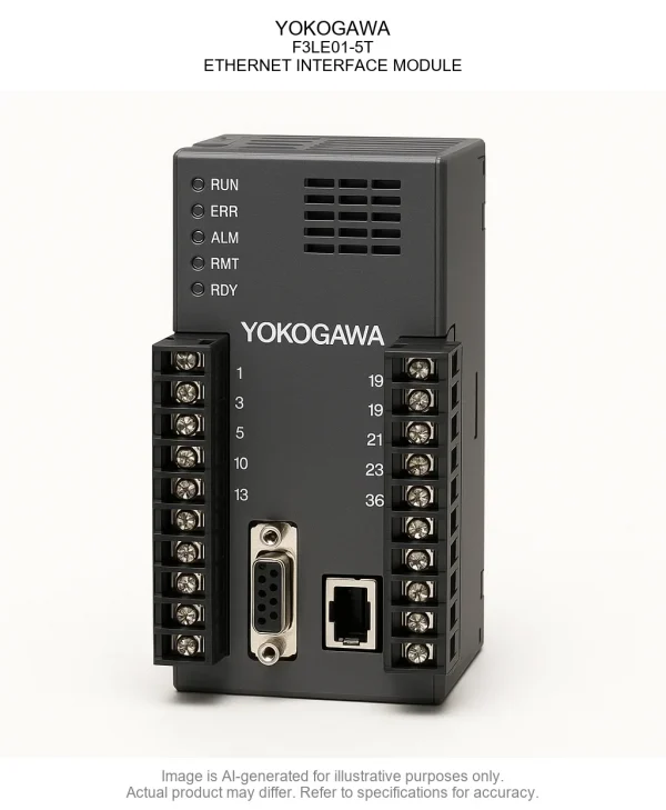 ETHERNET20INTERFACE20MODULE.webp YOKOGAWA; F3LE01-5T; ETHERNET INTERFACE MODULE