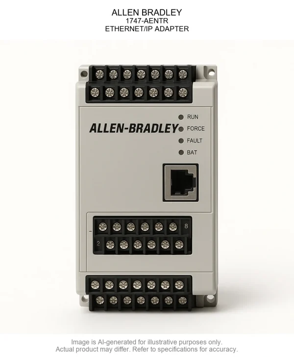 ALLEN BRADLEY; 1747-AENTR; ETHERNET/IP ADAPTER
