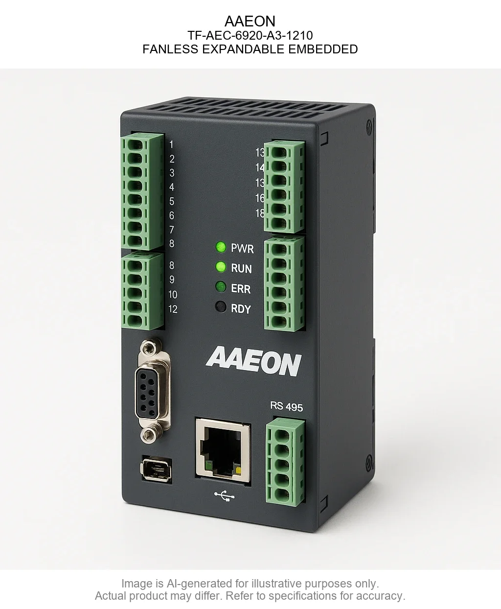 AAEON; TF-AEC-6920-A3-1210; FANLESS EXPANDABLE EMBEDDED