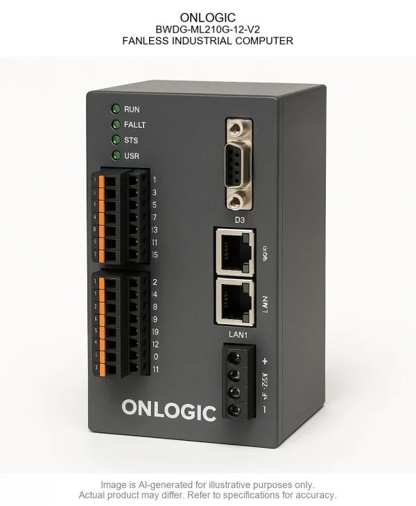 ONLOGIC; BWDG-ML210G-12-V2; FANLESS INDUSTRIAL COMPUTER