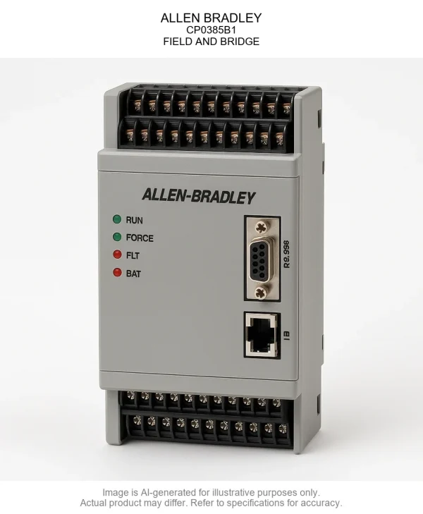 ALLEN BRADLEY; CP0385B1; FIELD AND BRIDGE