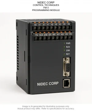 NIDEC CORP; CONTROL TECHNIQUES; FM-3; PROGRAMMING MODULE
