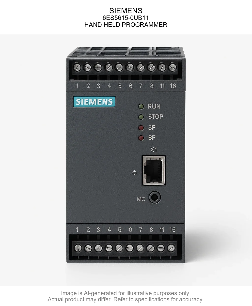 SIEMENS; 6ES5615-0UB11; HAND HELD PROGRAMMER