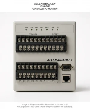 ALLEN BRADLEY; 1784-TM6; HANDHELD I/O MONITOR
