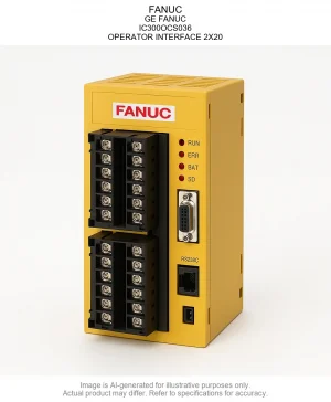 FANUC; GE FANUC; IC300OCS036; OPERATOR INTERFACE 2X20
