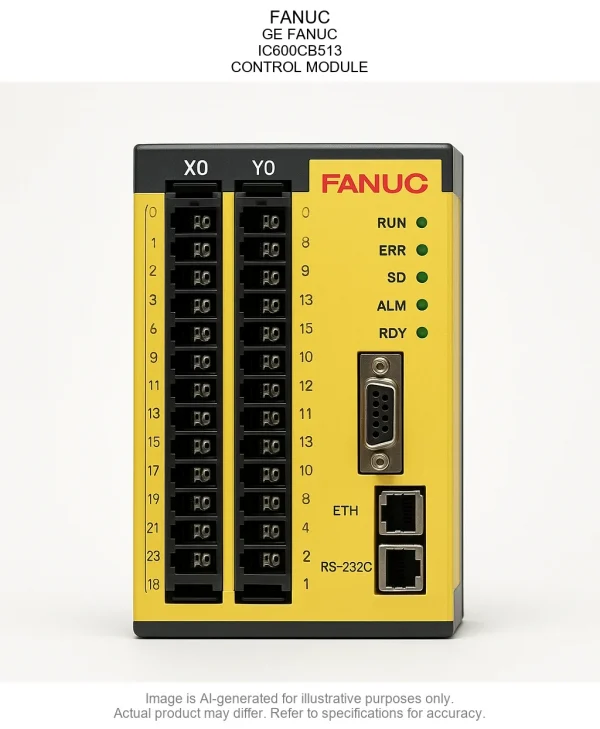 FANUC; GE FANUC; IC600CB513; CONTROL MODULE