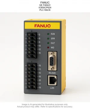 FANUC; GE FANUC; IC600CP624; PLC RACK