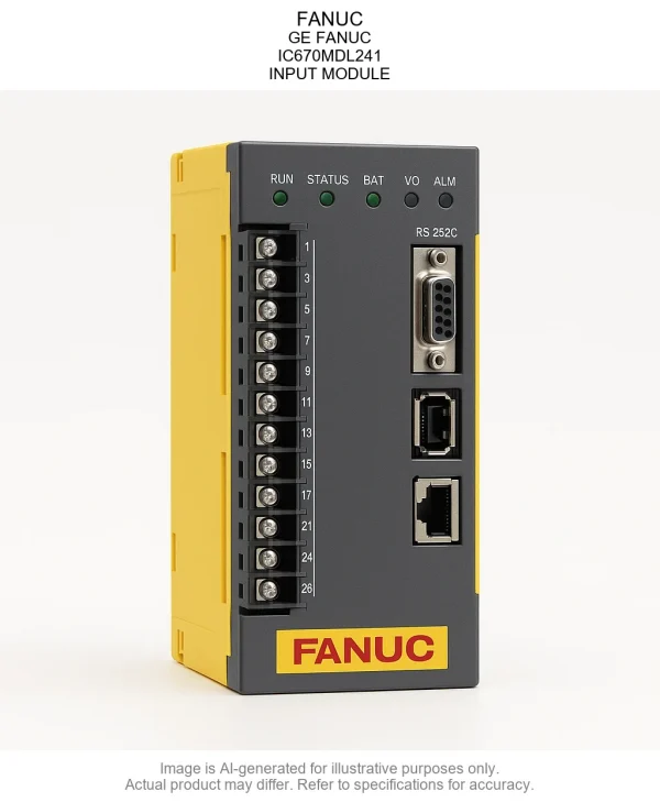 IC670MDL241.webp FANUC; GE FANUC; IC670MDL241; INPUT MODULE